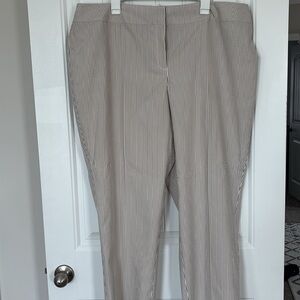 Kasper Women's Classic Striped Trousers